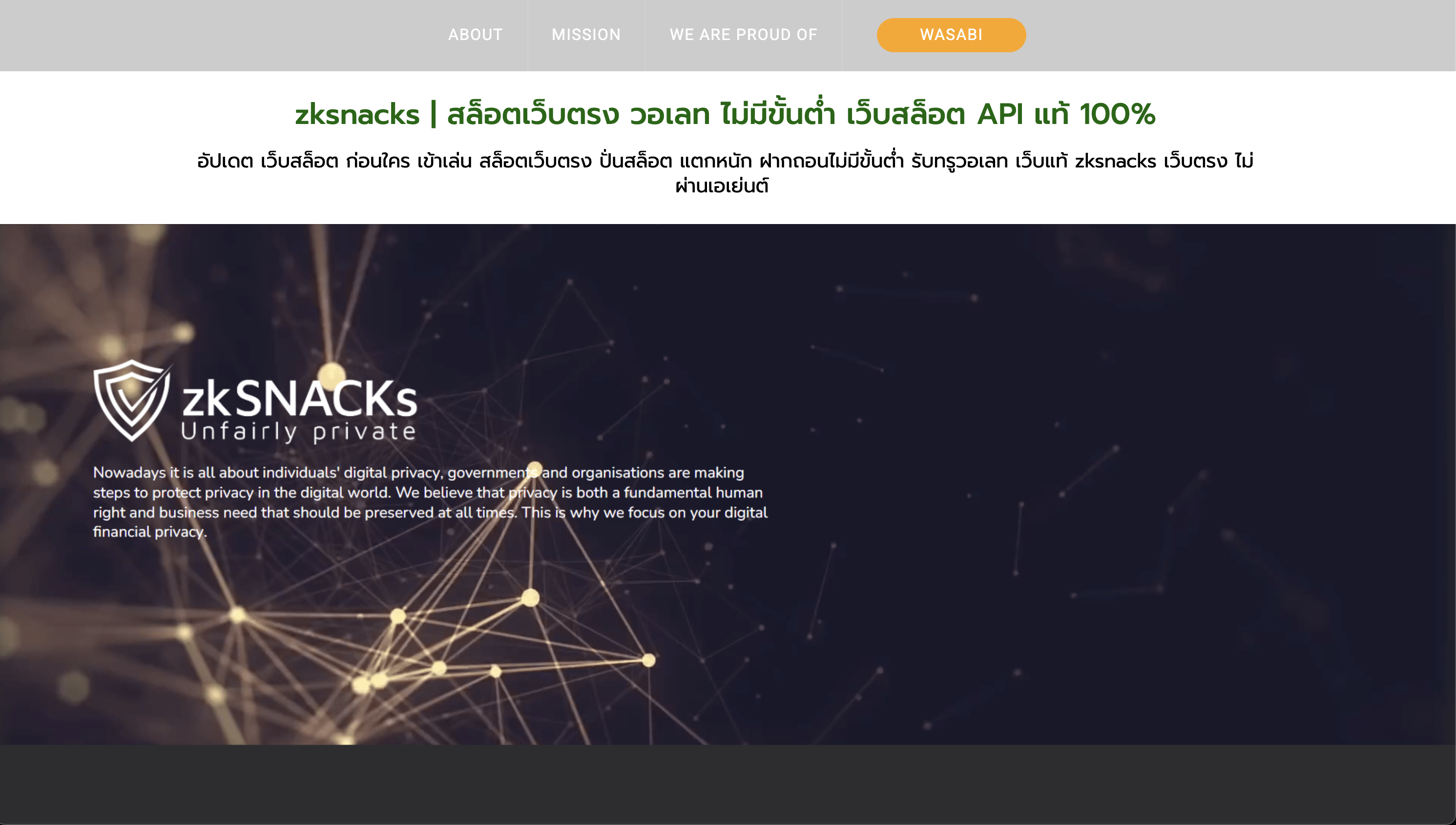 ZkSNACKs Wasabi Wallet Coordinator